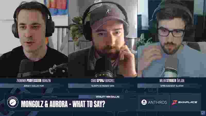 ESL发布了一段幽默视频，关于 kyousuke 和 Falcons